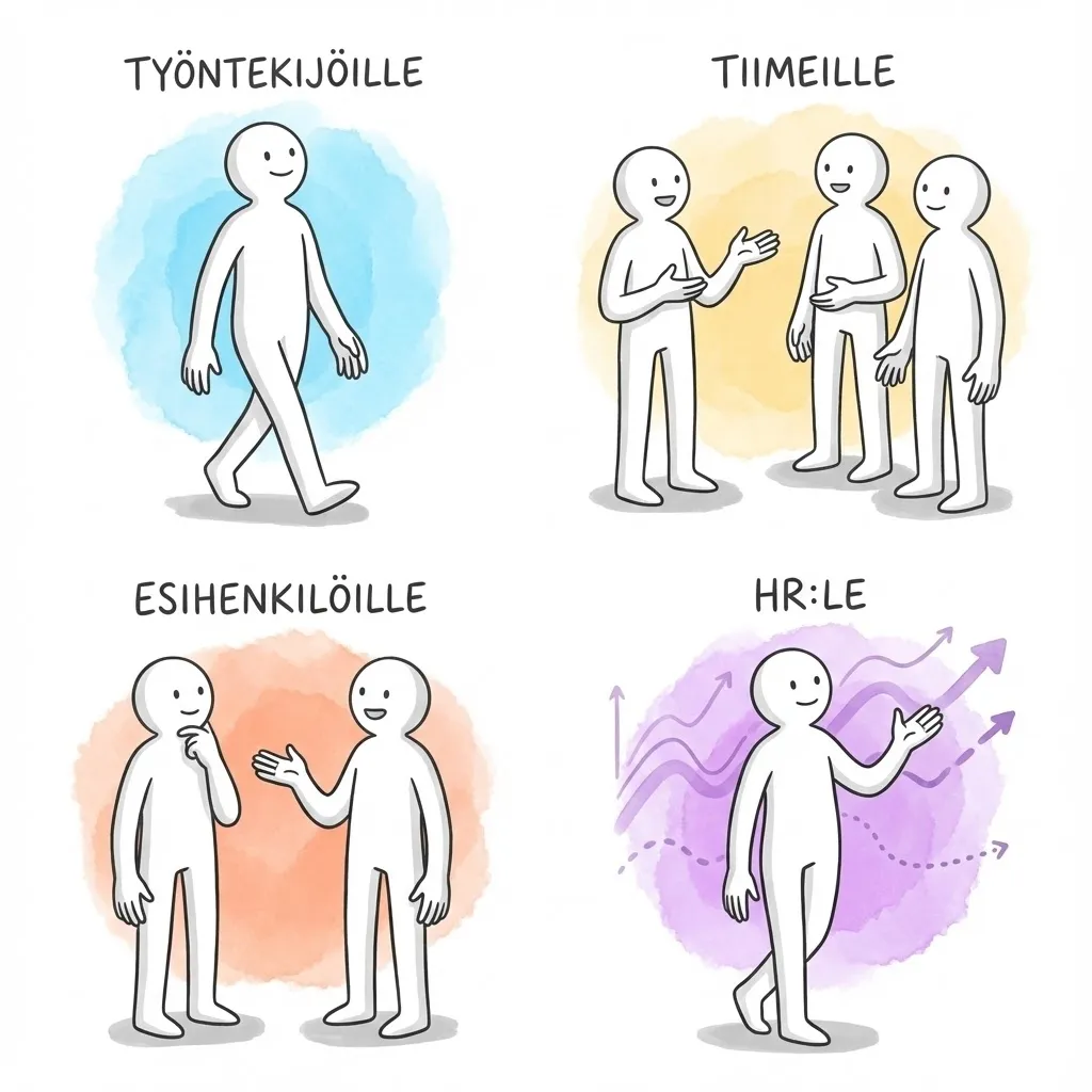 Tavaksi työntekijöille